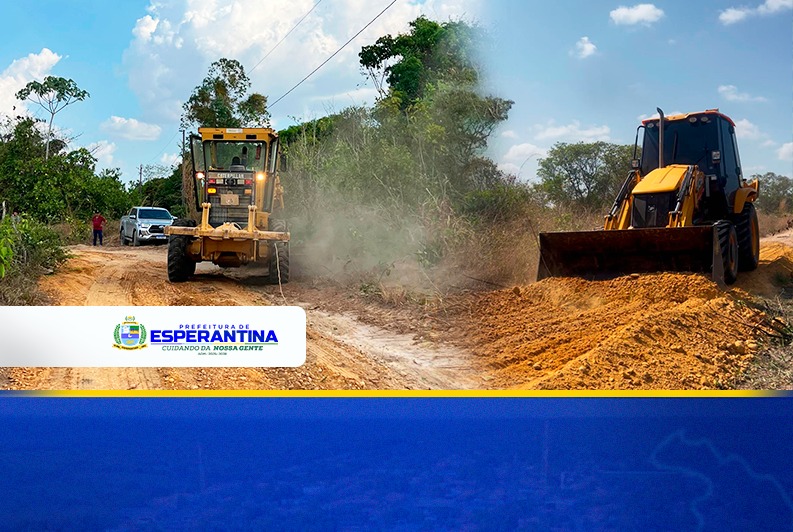 Prefeitura realiza recuperação de 6 km de estrada no P.A. Portela